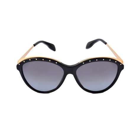 golden mcqueen sunglasses